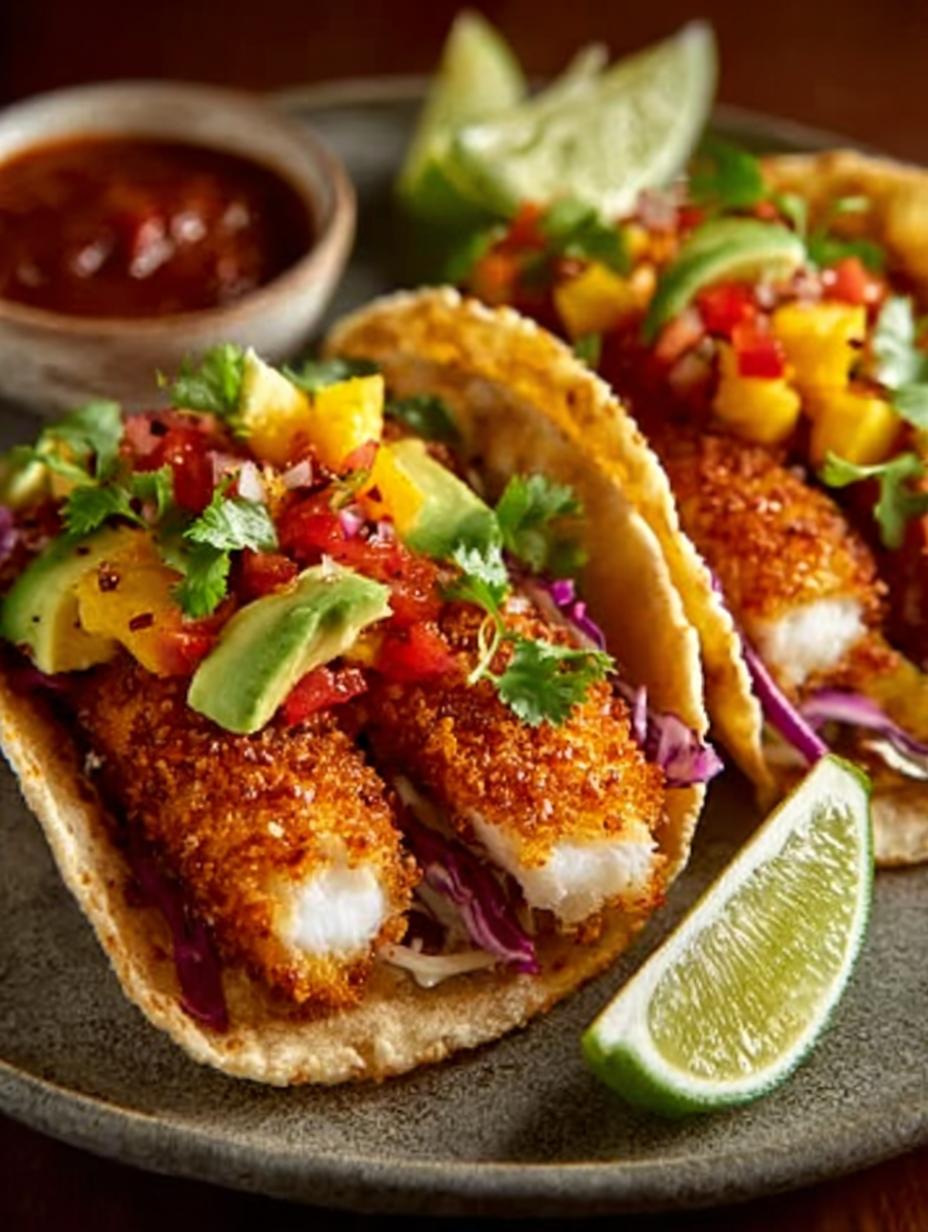 Coconut Crusted Fish Tacos: 5 Ways to Thrill Your Tastebuds - Coconut Crusted Fish Tacos - main visual representation