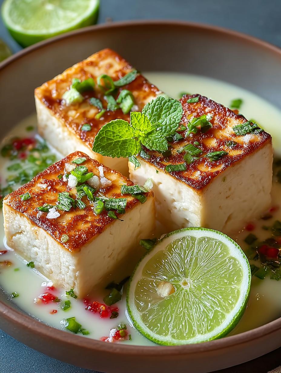 Coconut Lime Tofu