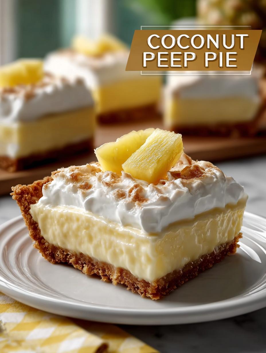 Coconut Pineapple Cream Pie: 7 Steps to Pure Bliss 4 Coconut Pineapple Cream Pie: 7 Steps to Pure Bliss - Coconut Pineapple Cream Pie - main visual representation