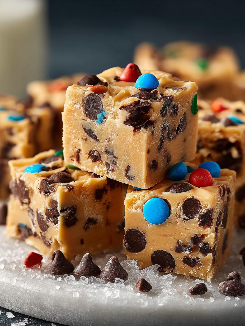 Cookie Dough Fudge: 5 Irresistible Ways to Indulge - Cookie Dough Fudge - additional detail