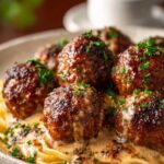 Creamy Cajun Beef Meatball