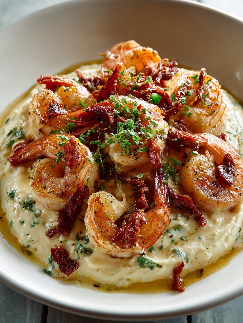 Creamy Shrimp Sundried Tomato