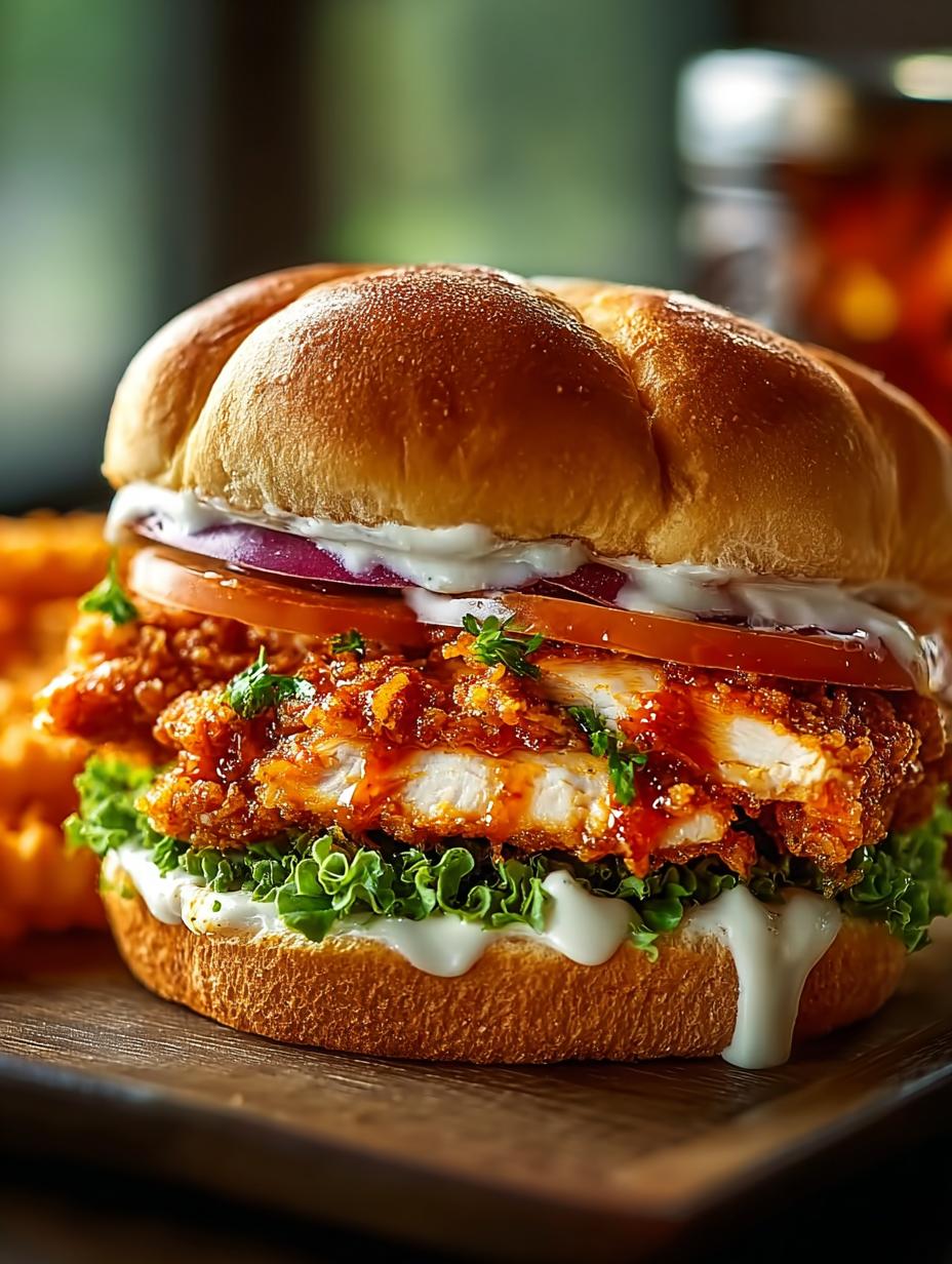 Crispy Buffalo Chicken Sandwich