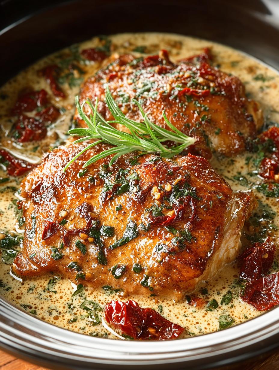 Crock Pot Marry Chicken