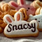 Easter Bunny Button Cookies