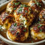 French Onion Meatballs