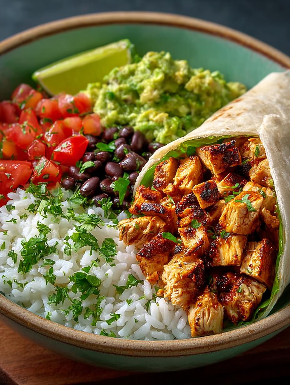 Fresh Chicken Burrito Rice