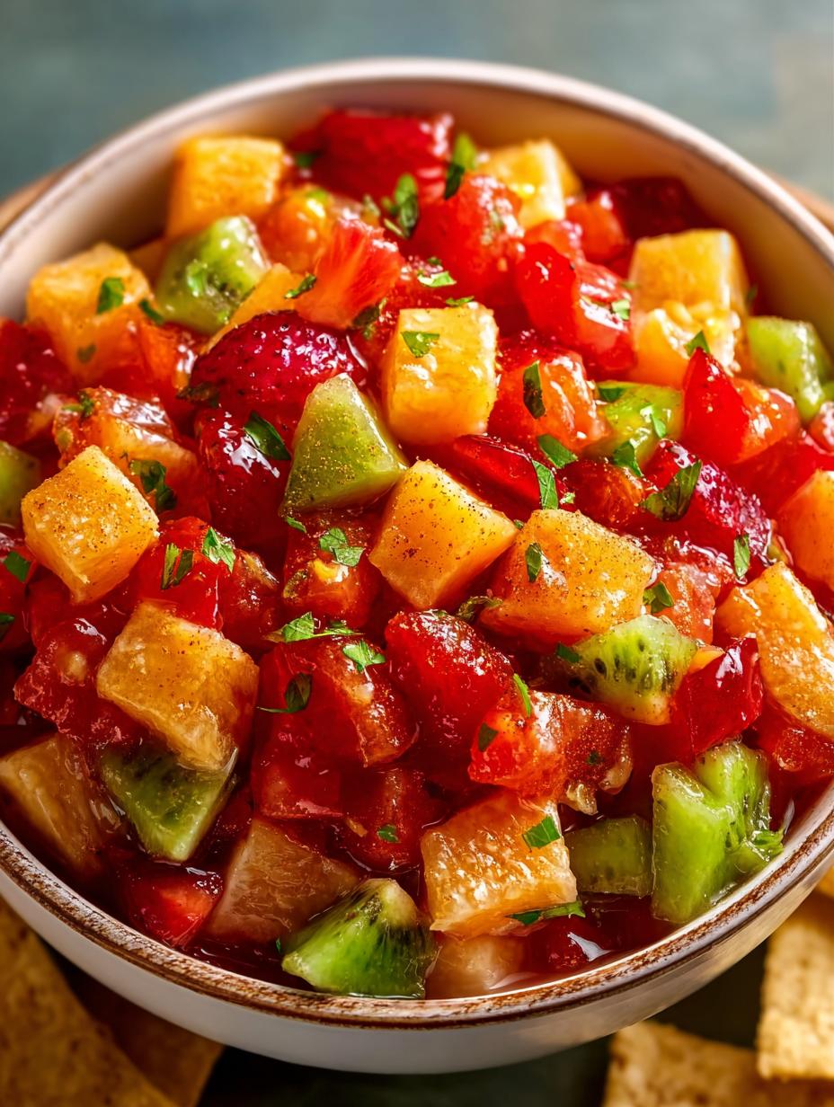 Fruit Salsa with Cinnamon: 5 Sweet Ways to Delight - Fruit Salsa with Cinnamon - main visual representation