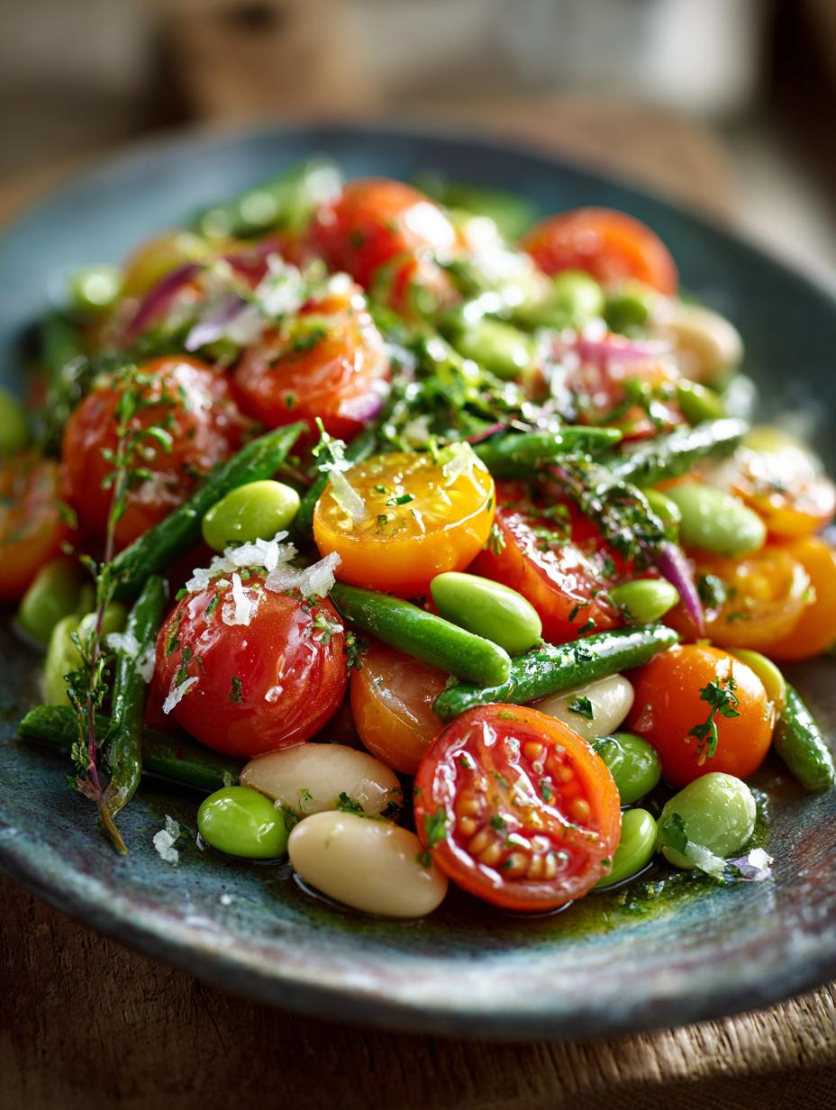 Garden Cannellini Bean Salad