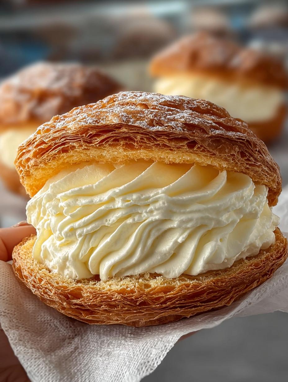 Giant Vanilla Cream Filled
