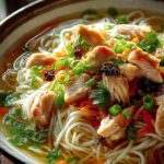 Ginger Garlic Chicken Noodle