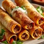 Green Chili Beef Taquitos