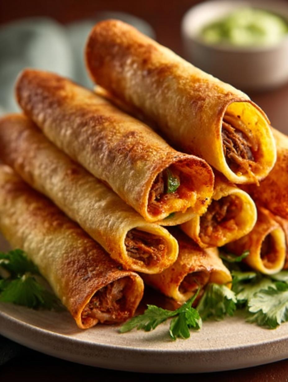 Green Chili Beef Taquitos: 5 Bold Flavors to Try - Green Chili Beef Taquitos - additional detail