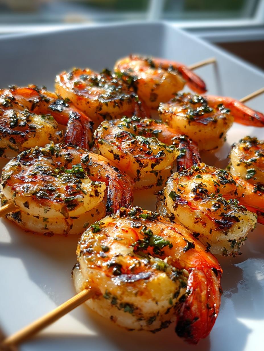 Grilled Shrimp Skewers