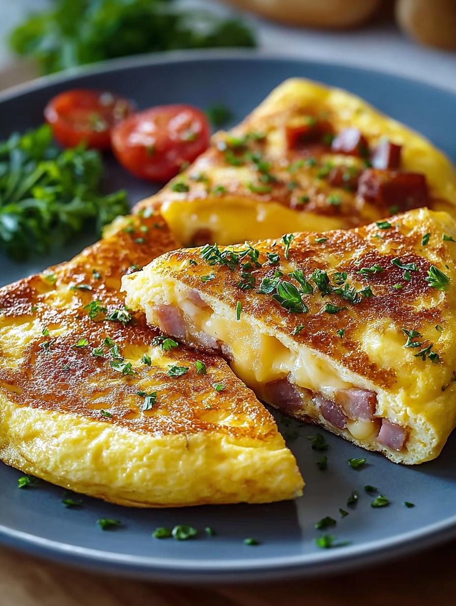 Ham Cheese Omelet
