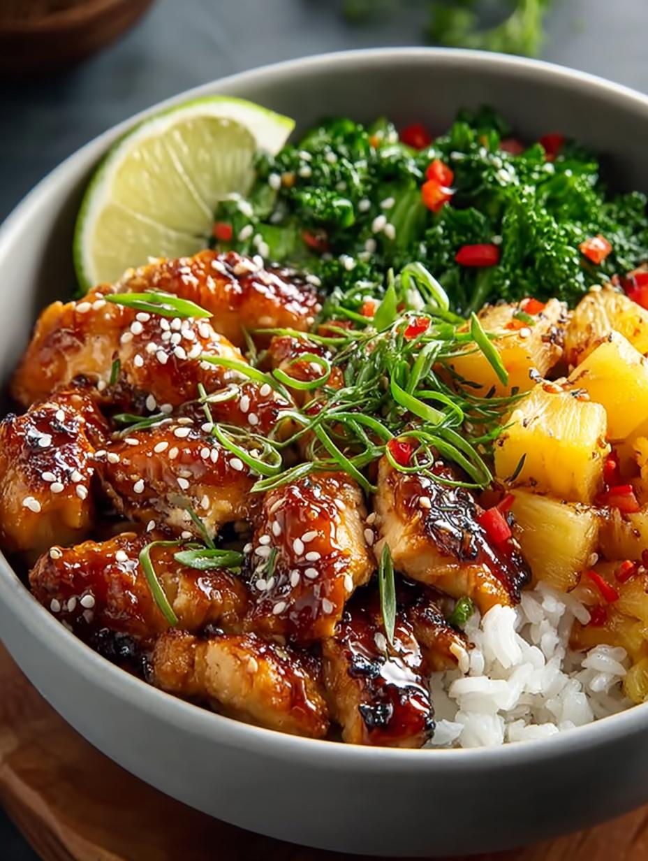 Hawaiian Chicken Bowls