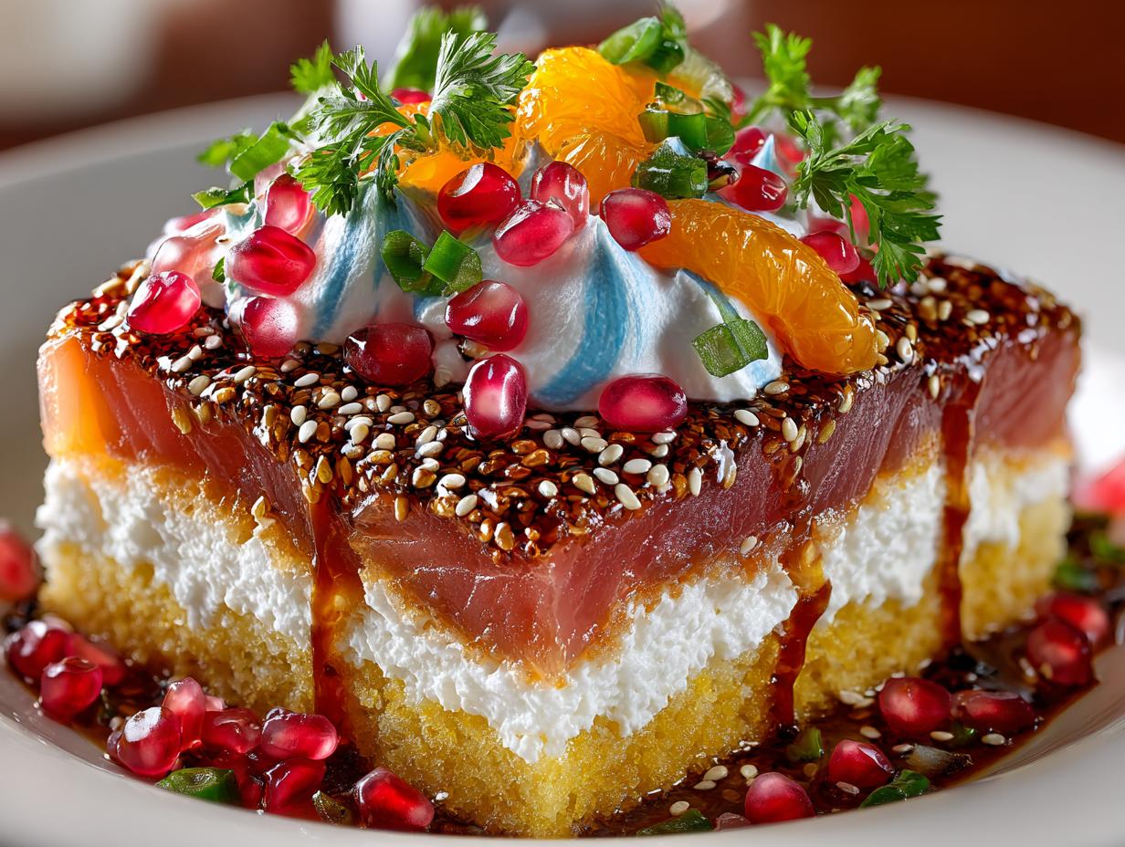 Hawaiian Poke Cake