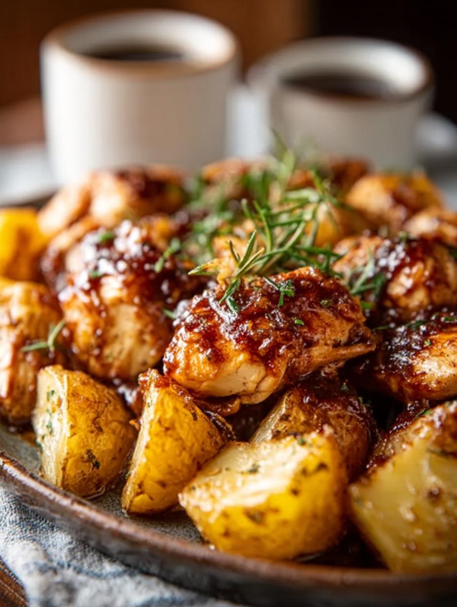 Honey BBQ Chicken Potatoes: 5 Irresistible Comfort Meals - Honey Bbq Chicken Potatoes - additional detail