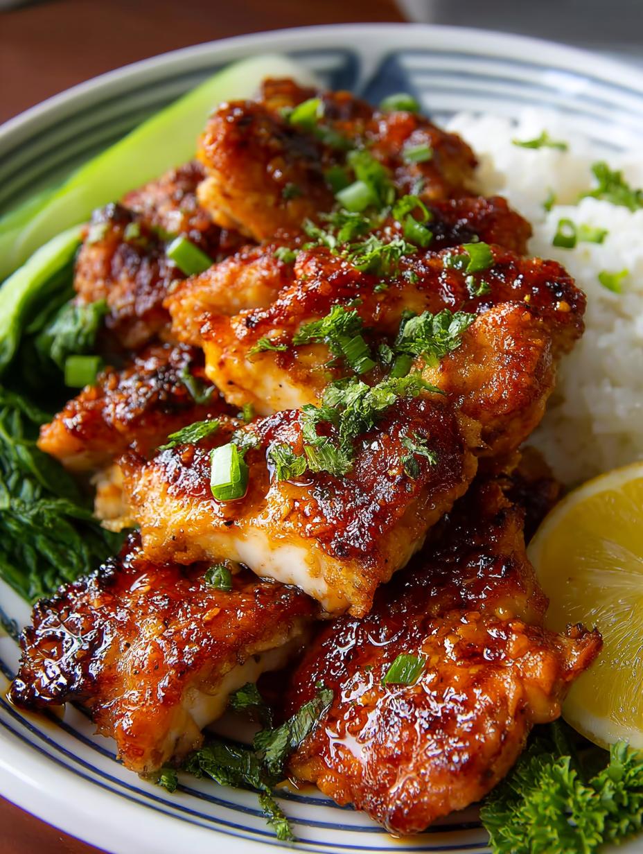 Honey Garlic Chicken