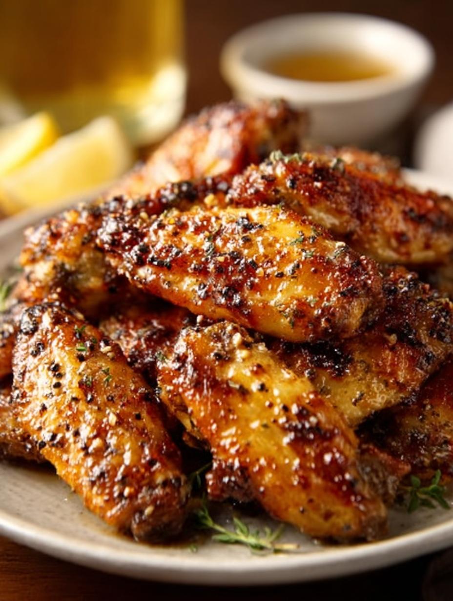 Honey Lemon Pepper Wings: 5 Irresistible Recipes - Honey Lemon Pepper Wings - additional detail