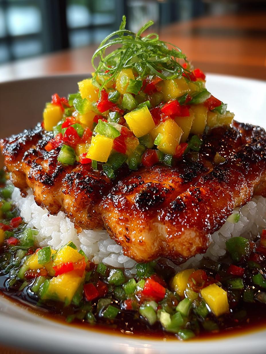 Honey Lime Chicken Mango