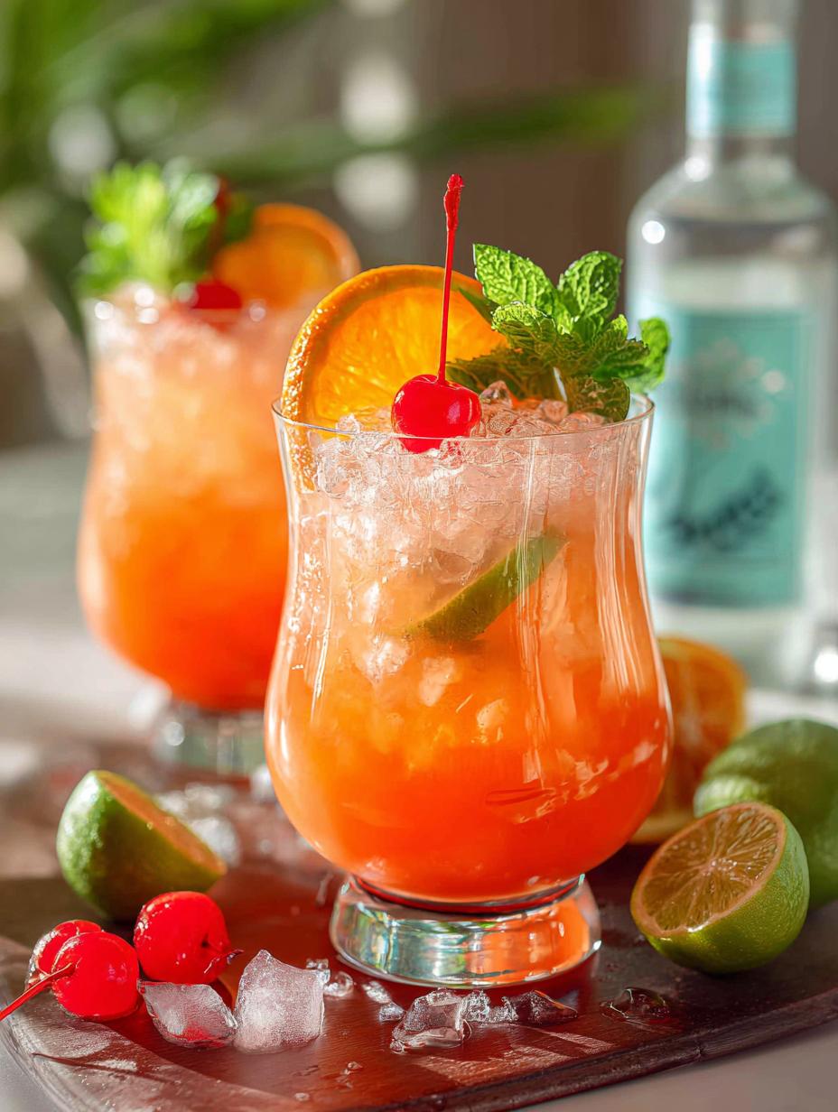 Hurricane Cocktail: 5 Steps to a Tropical Delight - Hurricane Cocktail - main visual representation