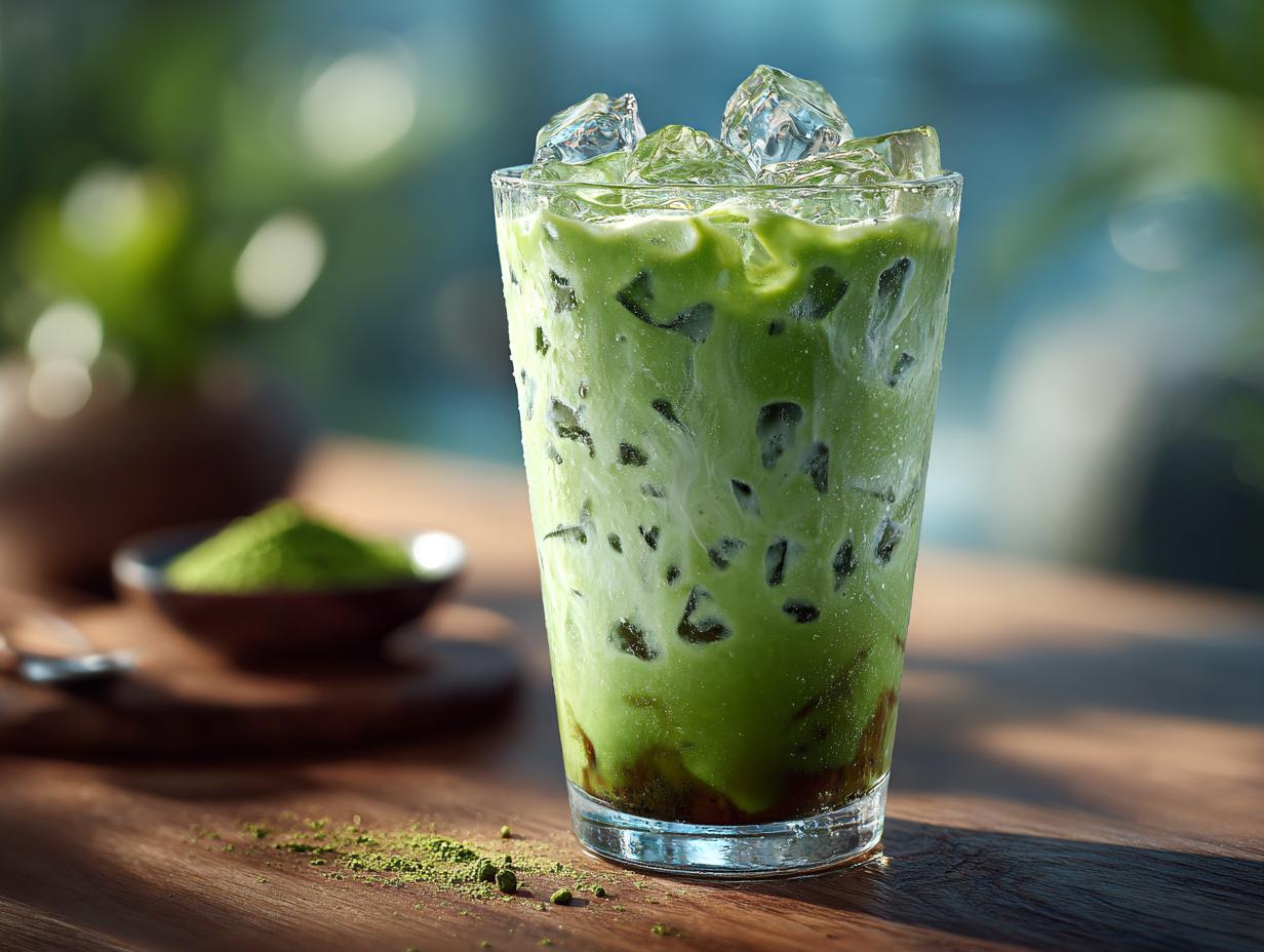 Iced Vanilla Matcha Refreshing: 5 Ways to Chill Today - Iced Vanilla Matcha Refreshing - additional detail
