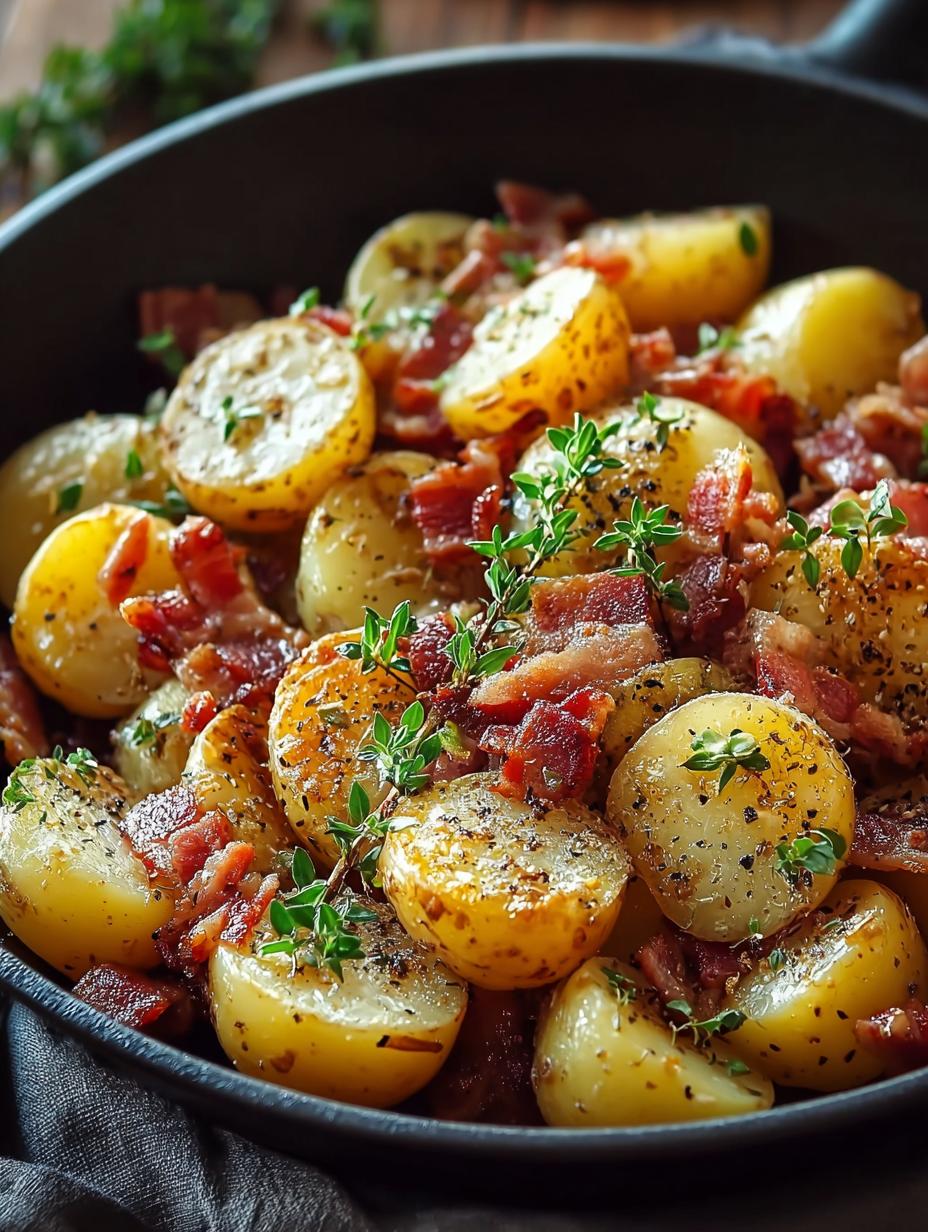 Irish Bacon Potato Skillet
