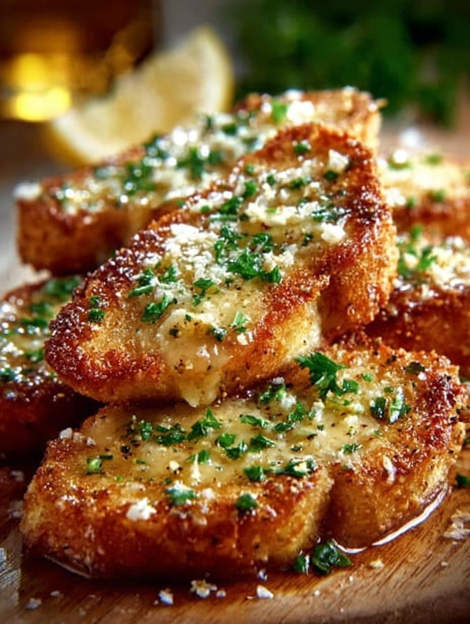 Irresistible Lemon Garlic Parmesan