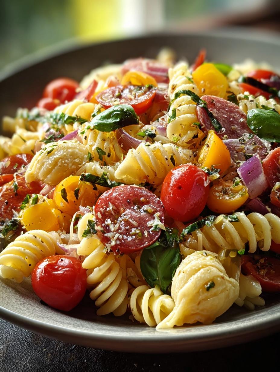 Italian Combo Pasta Salad: 7 Flavorful Secrets - Italian Combo Pasta Salad - additional detail