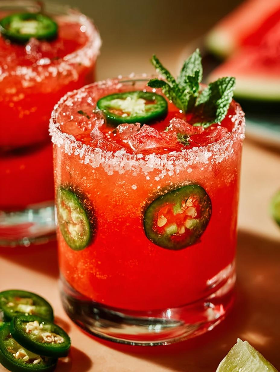 Jalapeno Watermelon Margaritas: 5 Steps to Bliss - Jalapeno Watermelon Margaritas - main visual representation