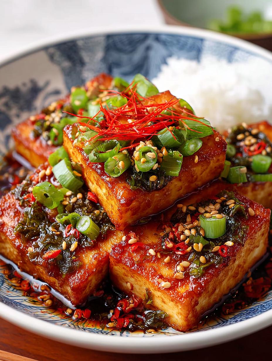 Korean Braised Tofu