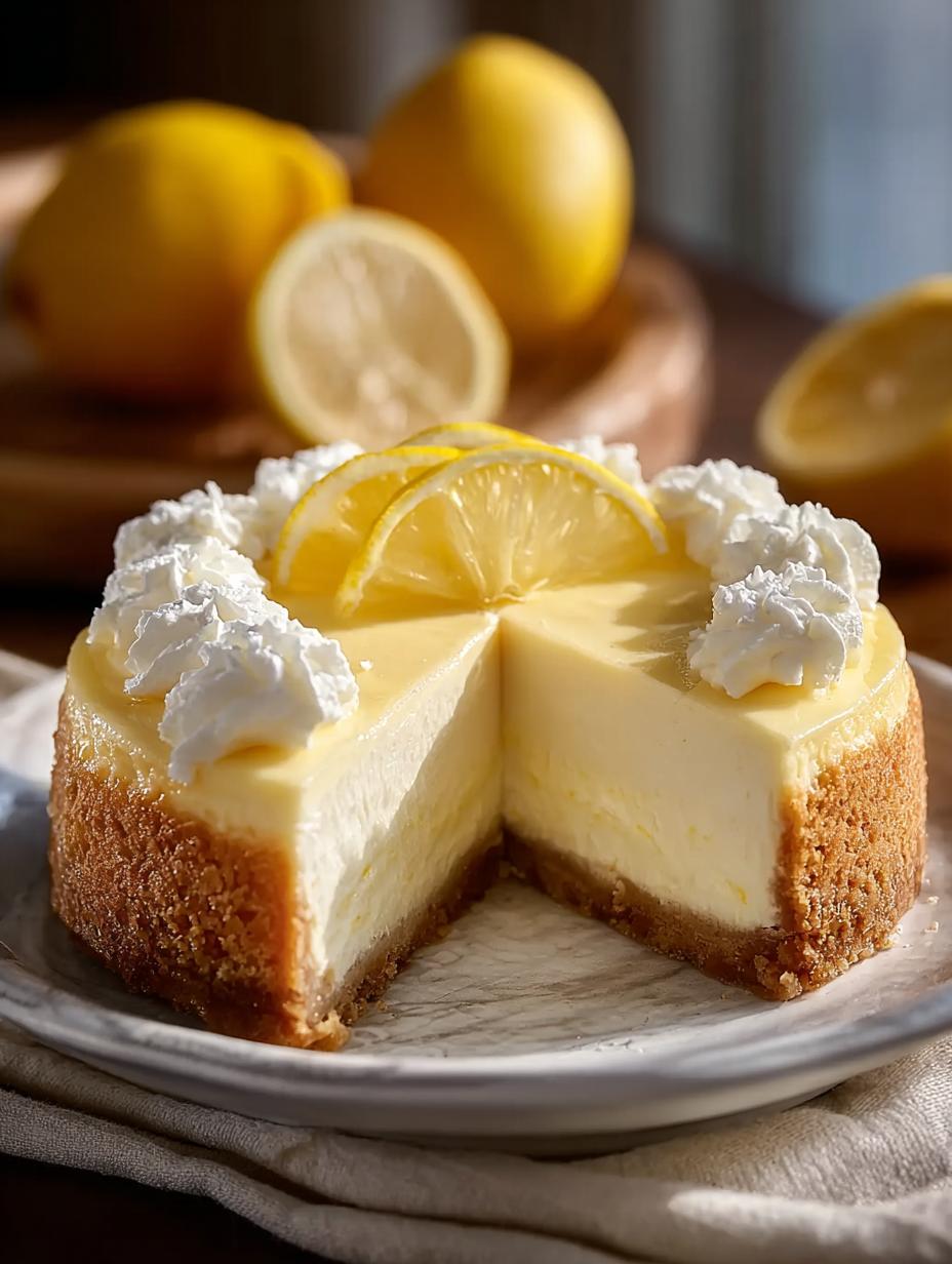 Lemon Cheesecake Bliss: 7 Reasons You'll Love It - Lemon Cheesecake - main visual representation