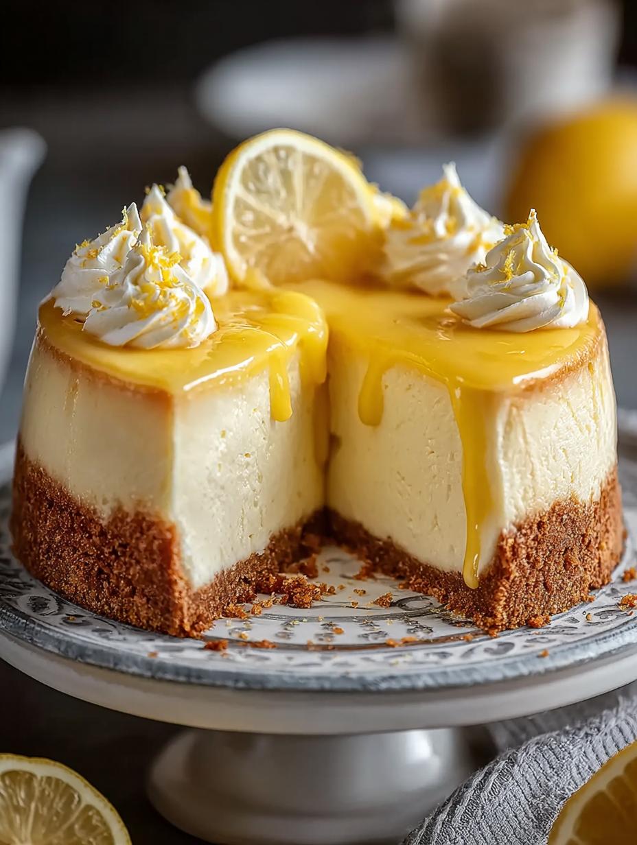 Lemon Cheesecake Bliss: 7 Reasons You'll Love It - Lemon Cheesecake - additional detail