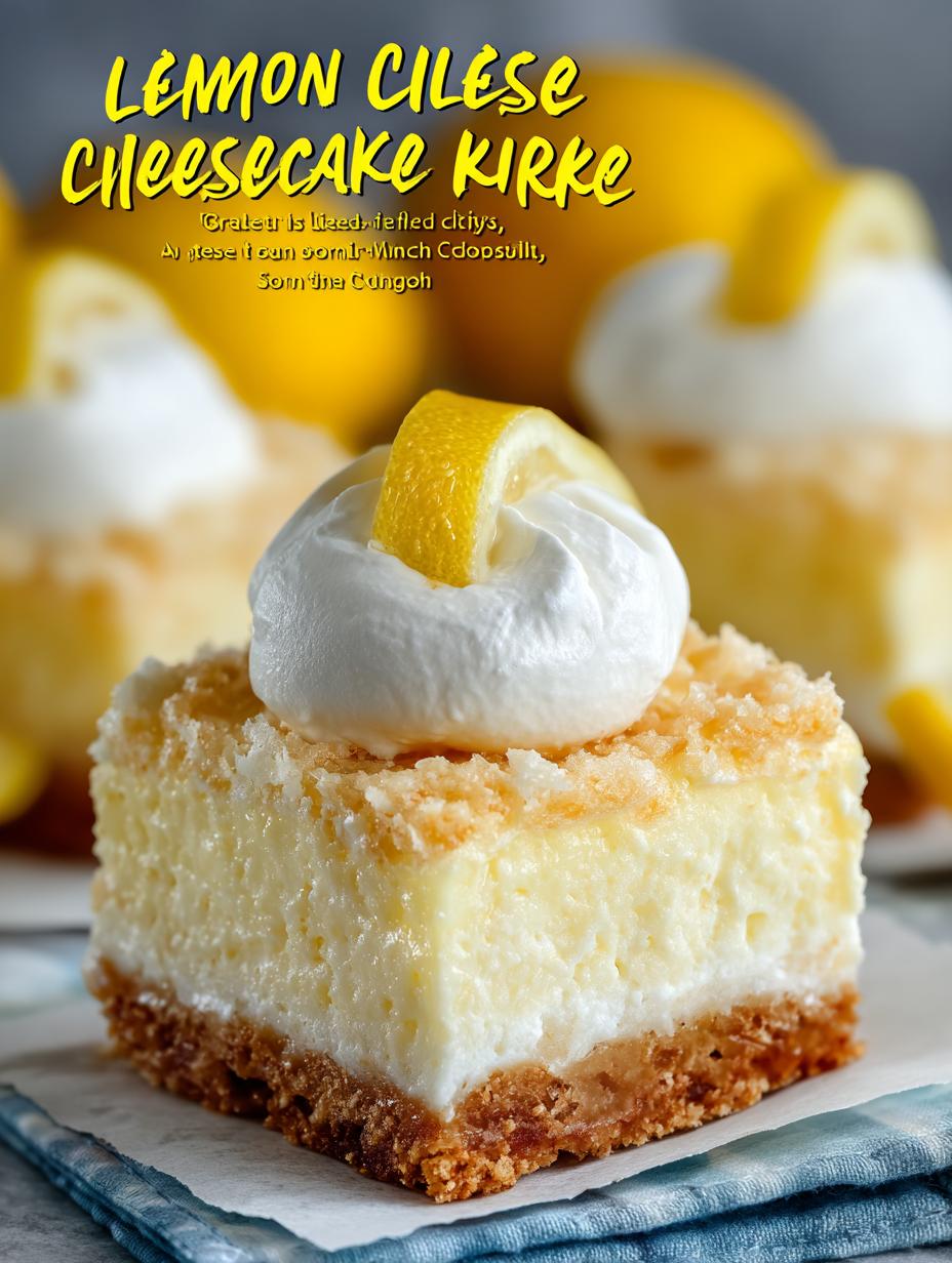 Lemon Cheesecake Rice Krispie: 5 Irresistible Treats - Lemon Cheesecake Rice Krispie - main visual representation