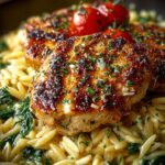 Lemon Dijon Chicken Orzo
