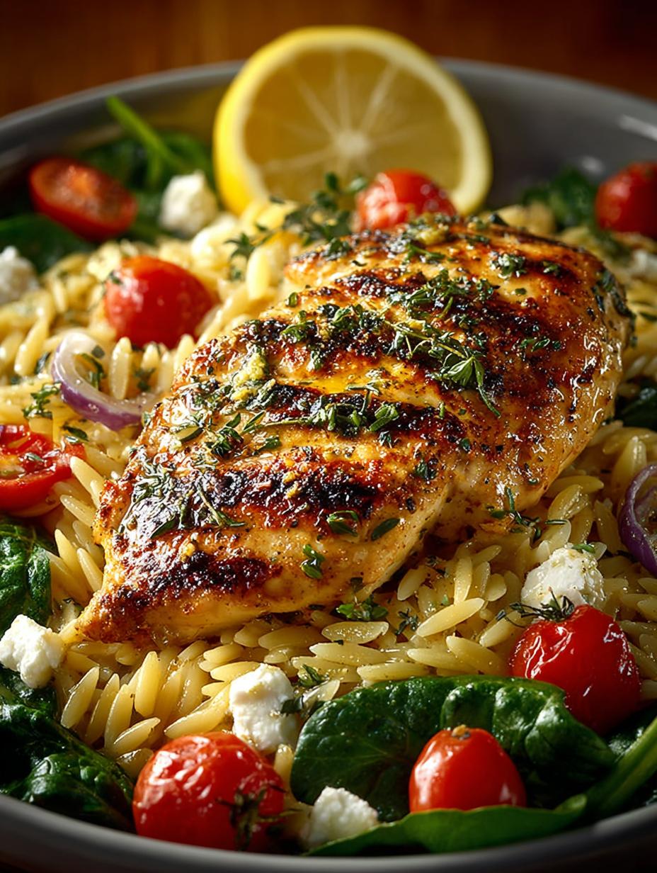Lemon Dijon Chicken Orzo: 5 Bold Flavors to Savor - Lemon Dijon Chicken Orzo - additional detail