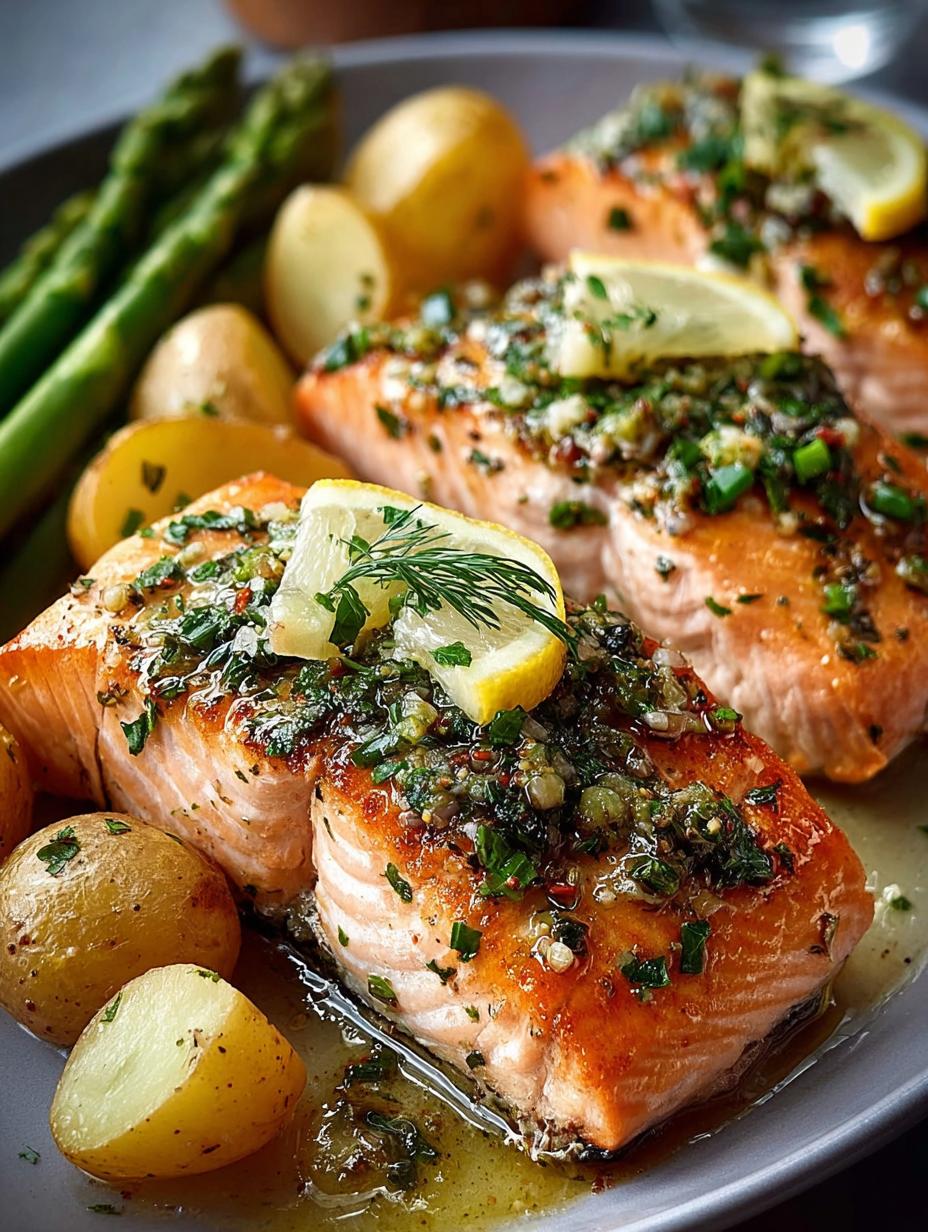 Lemon Herb Salmon with