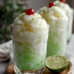 Lemon Lime Sherbet Float