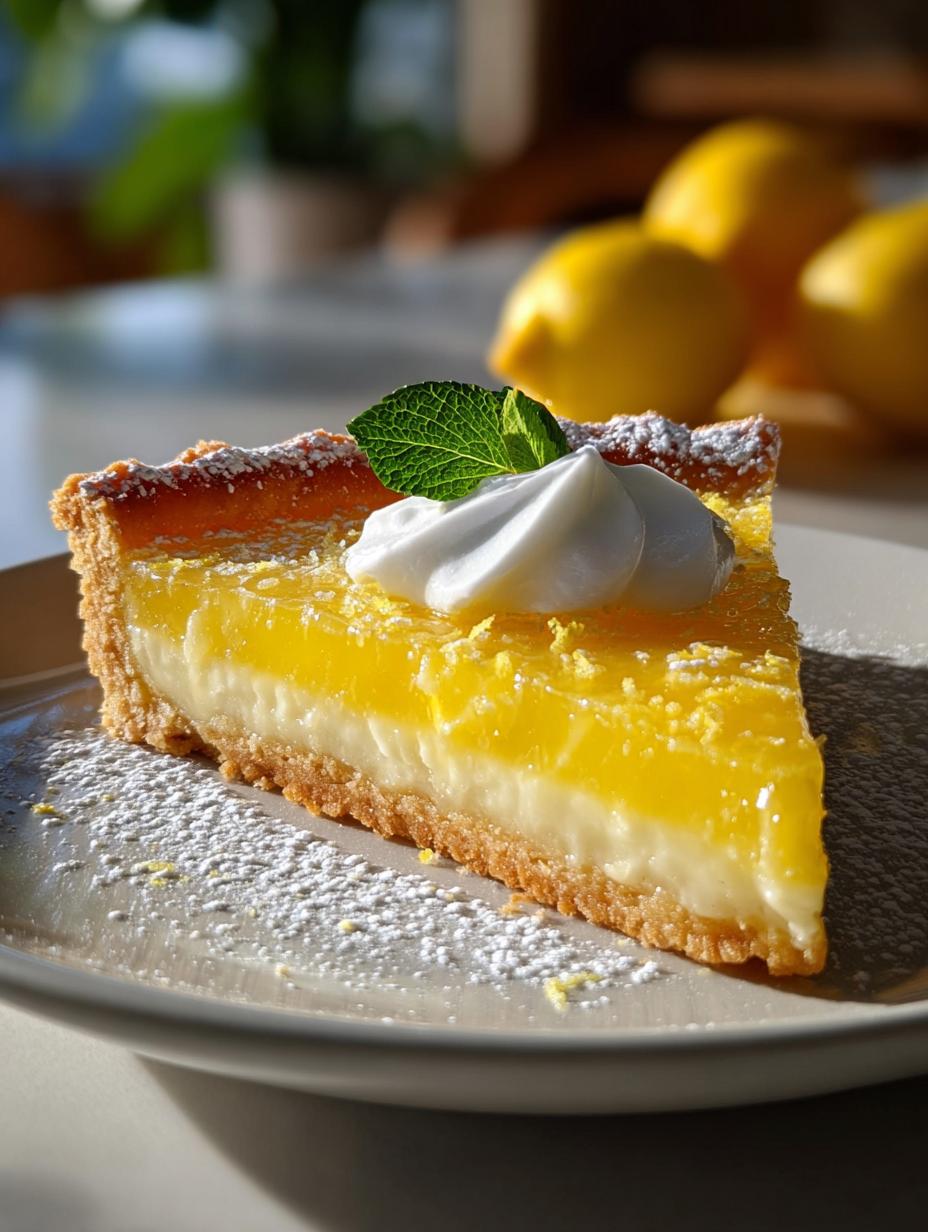 Lemon Tart Tangy Dessert