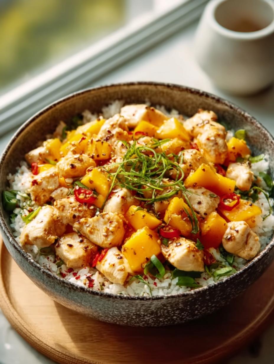 Mango Chicken Rice Bowls: 5 Deliciously Sweet Ideas - Mango Chicken Rice Bowls - main visual representation