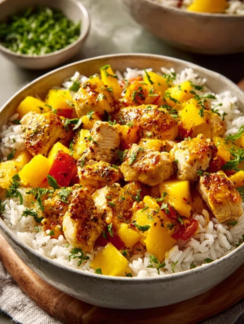 Mango Chicken Rice Bowls: 5 Deliciously Sweet Ideas - Mango Chicken Rice Bowls - additional detail