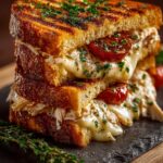 Mediterranean Grilled Cheese