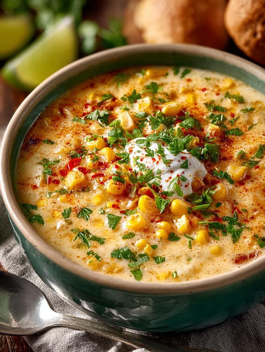 Mexican Street Corn Chowder