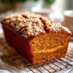 Moist Pumpkin Streusel Bread