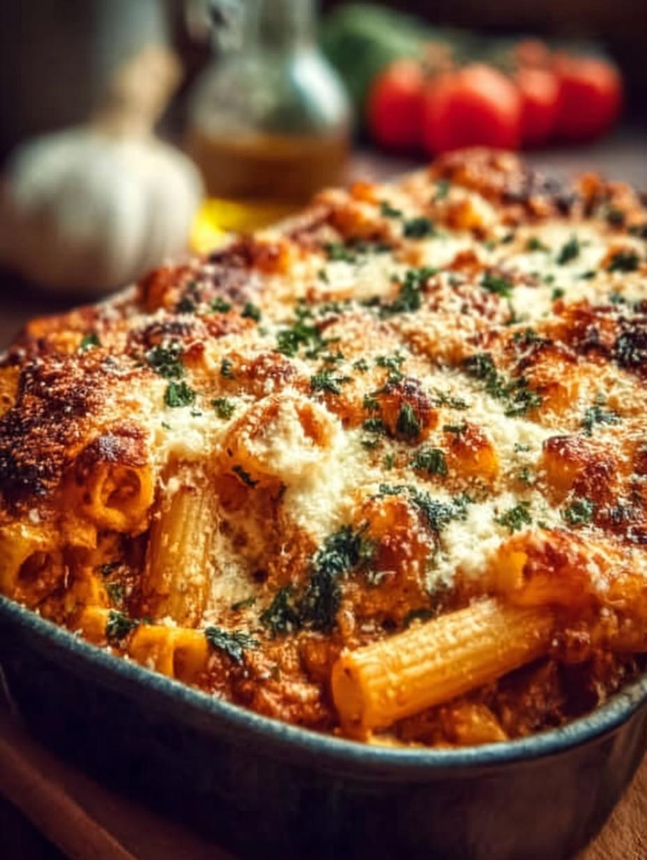 Pasta Bake with Pumpkin