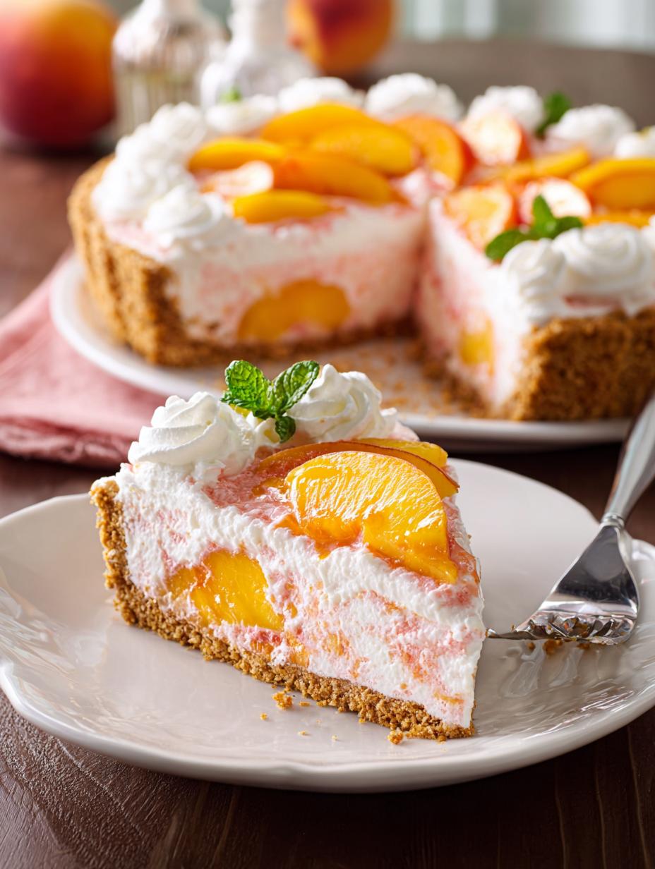 Peach Chiffon Pie: 5 Steps to Pure Bliss - Peach Chiffon Pie - main visual representation