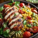 Pesto Chicken Corn Avocado