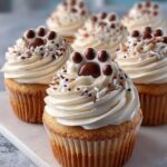 Polar Bear Paw Cupcakes