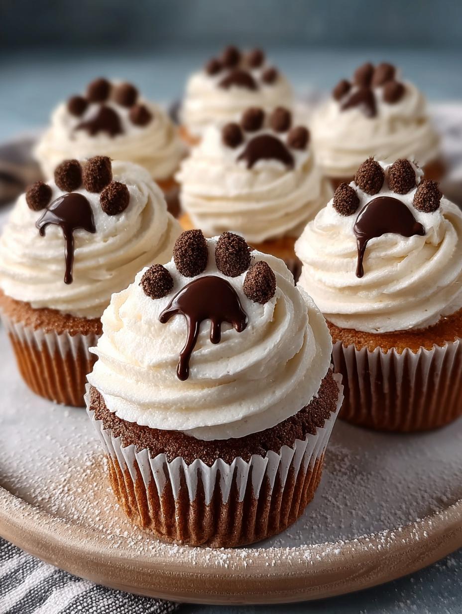 Polar Bear Paw Cupcakes: 7 Cute Ideas to Delight - Polar Bear Paw Cupcakes - additional detail